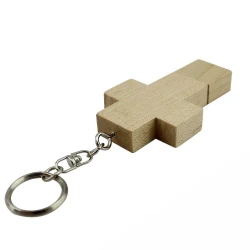USB-Флешка на 16Gb в форме креста с логотипом